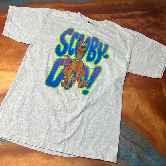 Vintage 90s Scooby-Doo front and back graphic tee shirt large made in the USA - Picture 1 of 8